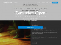 bavarianopen.com Webseite Vorschau