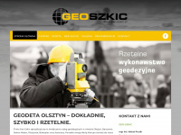 geo-szkic.pl Webseite Vorschau
