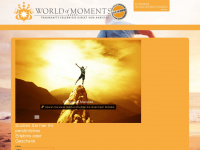 world-of-moments.com Webseite Vorschau