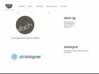 efach.ch Webseite Vorschau