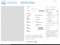 baederatlas.com Webseite Vorschau