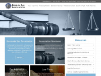 bermudabar.org Webseite Vorschau