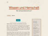 wissenundherrschaft.wordpress.com Webseite Vorschau