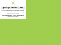 greeneagle-certification.de Webseite Vorschau