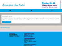 diakonie-nordschwarzwald.de Webseite Vorschau