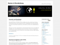 games4brandenburg.wordpress.com Webseite Vorschau