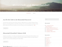 messestadt.wordpress.com Webseite Vorschau