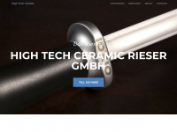 high-tech-ceramic.com Webseite Vorschau