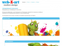 web-x-art.de Webseite Vorschau