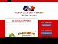 sg-quembach.de Webseite Vorschau