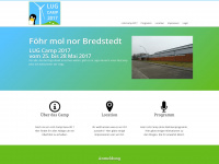 lug-camp-2017.de Webseite Vorschau