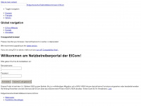 elcomdata.admin.ch Webseite Vorschau