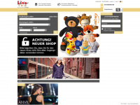 livetex.de Webseite Vorschau