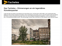 tacheles.de Webseite Vorschau
