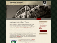 miskatonic-university.org Webseite Vorschau