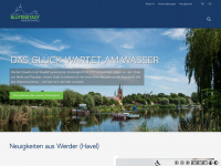 werder-havel.de Webseite Vorschau