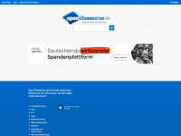 openthesaurus.de Webseite Vorschau