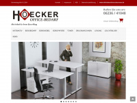 hoecker-office.de Webseite Vorschau
