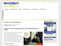 mackenbach.de Webseite Vorschau