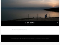 ara-mae.de Webseite Vorschau
