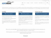 aeroworx.de Webseite Vorschau