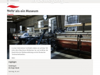 tuchmachermuseum.de Webseite Vorschau