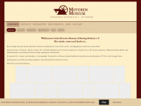 motoren-museum.com Webseite Vorschau