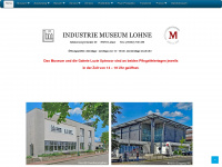 industriemuseum-lohne.de Webseite Vorschau