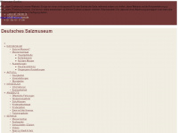 salzmuseum.de Webseite Vorschau