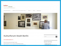 kultur-in-berlin.com Webseite Vorschau