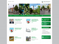 pfeffenhausen.de Webseite Vorschau