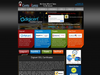 certs4less.com Webseite Vorschau