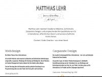 matthiaslehr.de Webseite Vorschau
