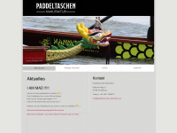 paddeltaschen-manufaktur.de Webseite Vorschau