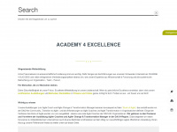 academy4excellence.de Webseite Vorschau