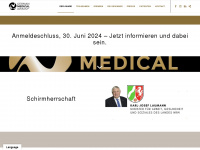 germanmedicalaward.com Webseite Vorschau
