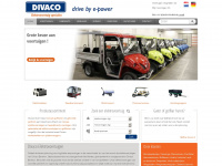 divaco.nl Webseite Vorschau