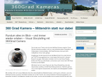360grad-camera.de Webseite Vorschau