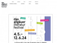 allgaeuer-literaturfestival.de Thumbnail