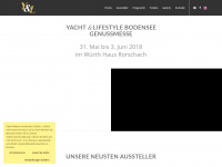 yachtandlifestyle.ch Webseite Vorschau