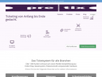 pretix.eu Webseite Vorschau