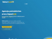 impactjob.eu Webseite Vorschau