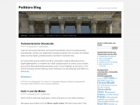 politbueroblog.wordpress.com Webseite Vorschau