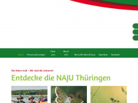 naju-thueringen.de Webseite Vorschau