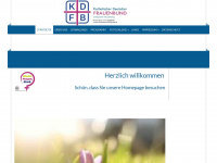 frauenbund-hauzenberg.de Webseite Vorschau