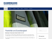 dambmann.net Webseite Vorschau