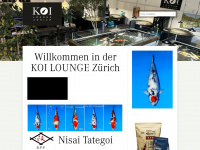 koi-lounge.ch Webseite Vorschau
