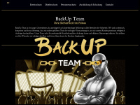 backup-team.ch Webseite Vorschau