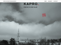 kapro.ch Webseite Vorschau