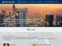 prosperis.de Webseite Vorschau